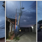 Uno de los problemas más graves de Barrio Obrero en San Cristóbal es su servicio eléctrico
