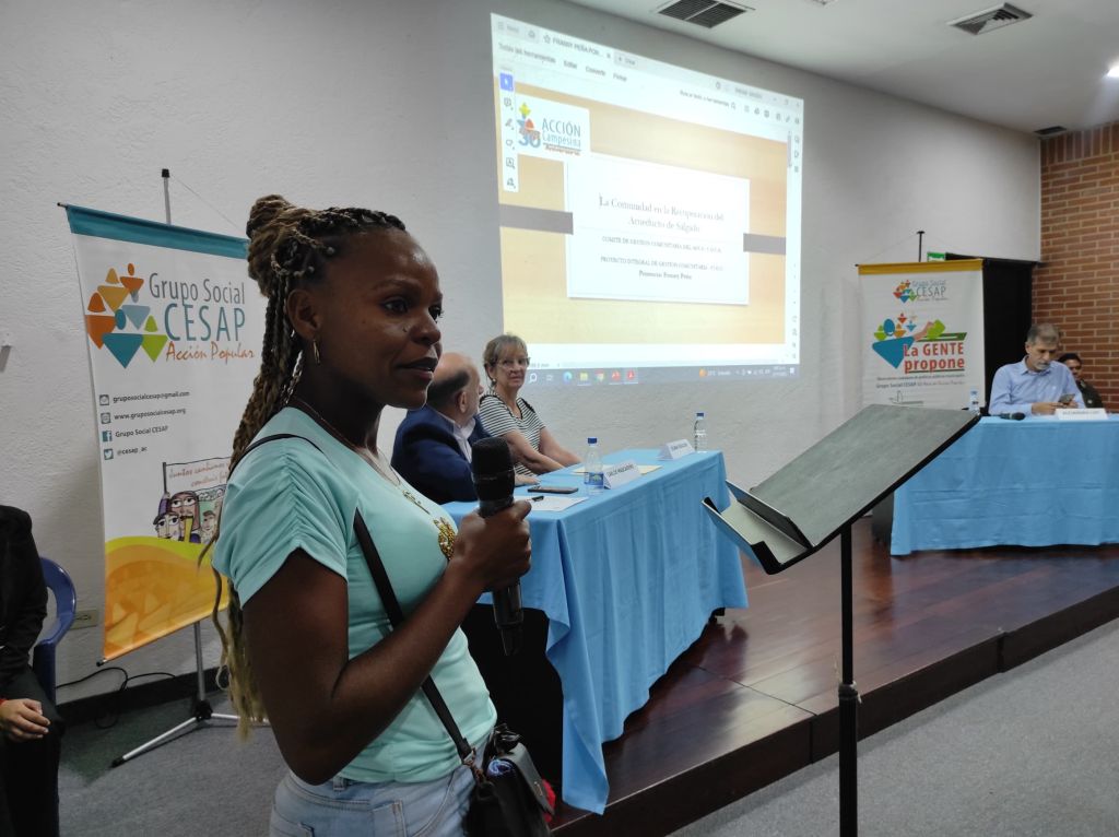 foro gestión comunitaria del agua