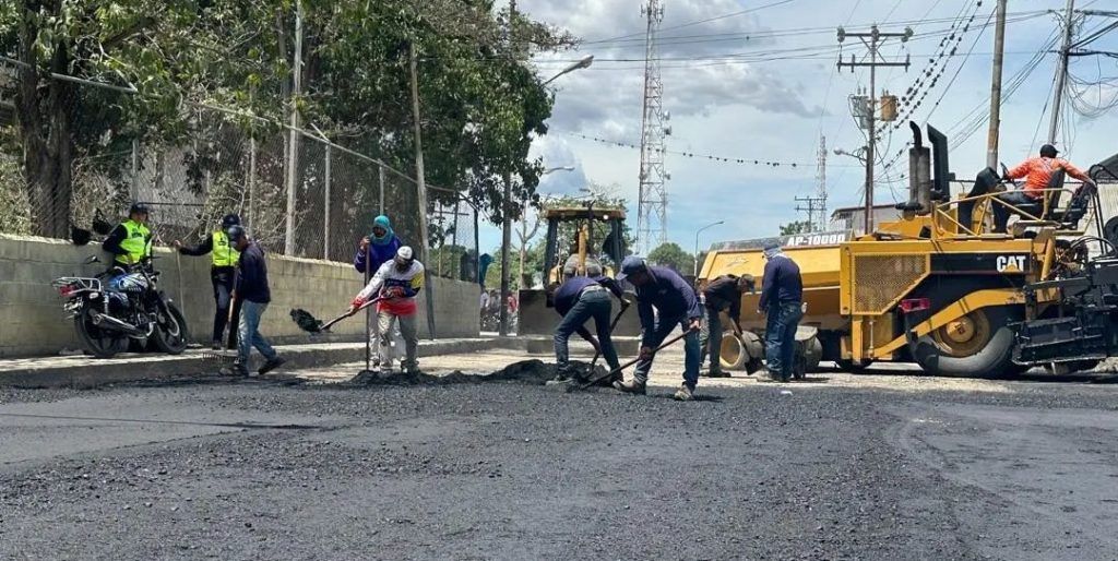 plan de asfaltado en Quíbor
