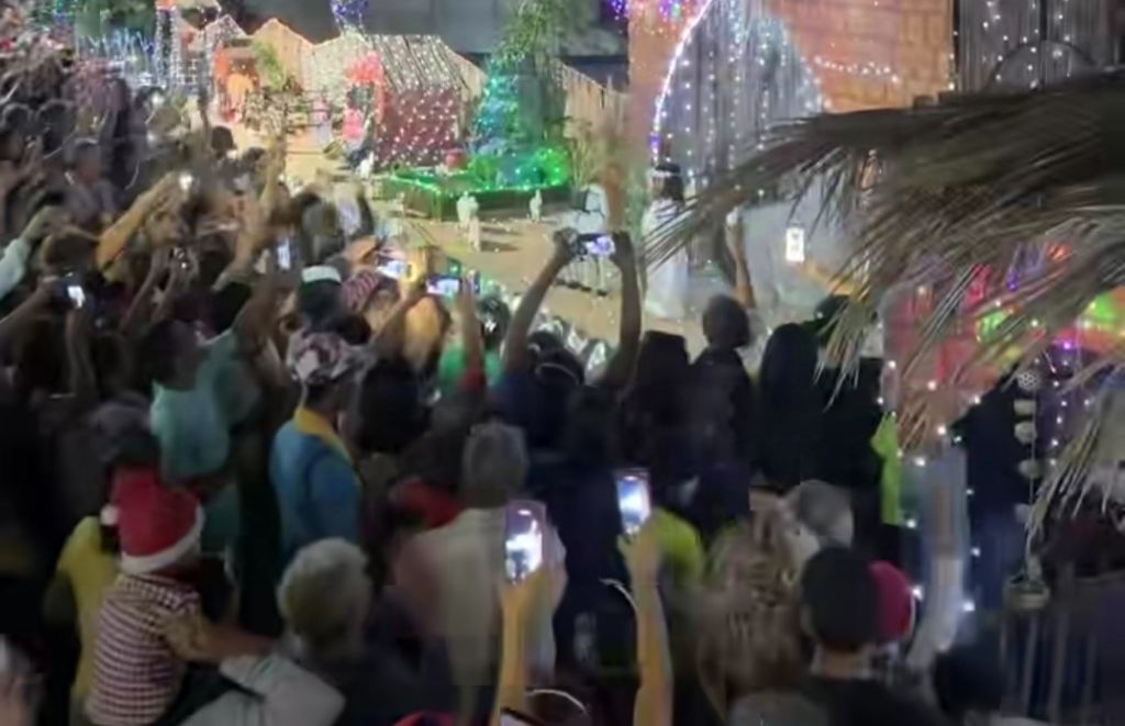 Pesebre de 45 metros en en Cumaná
